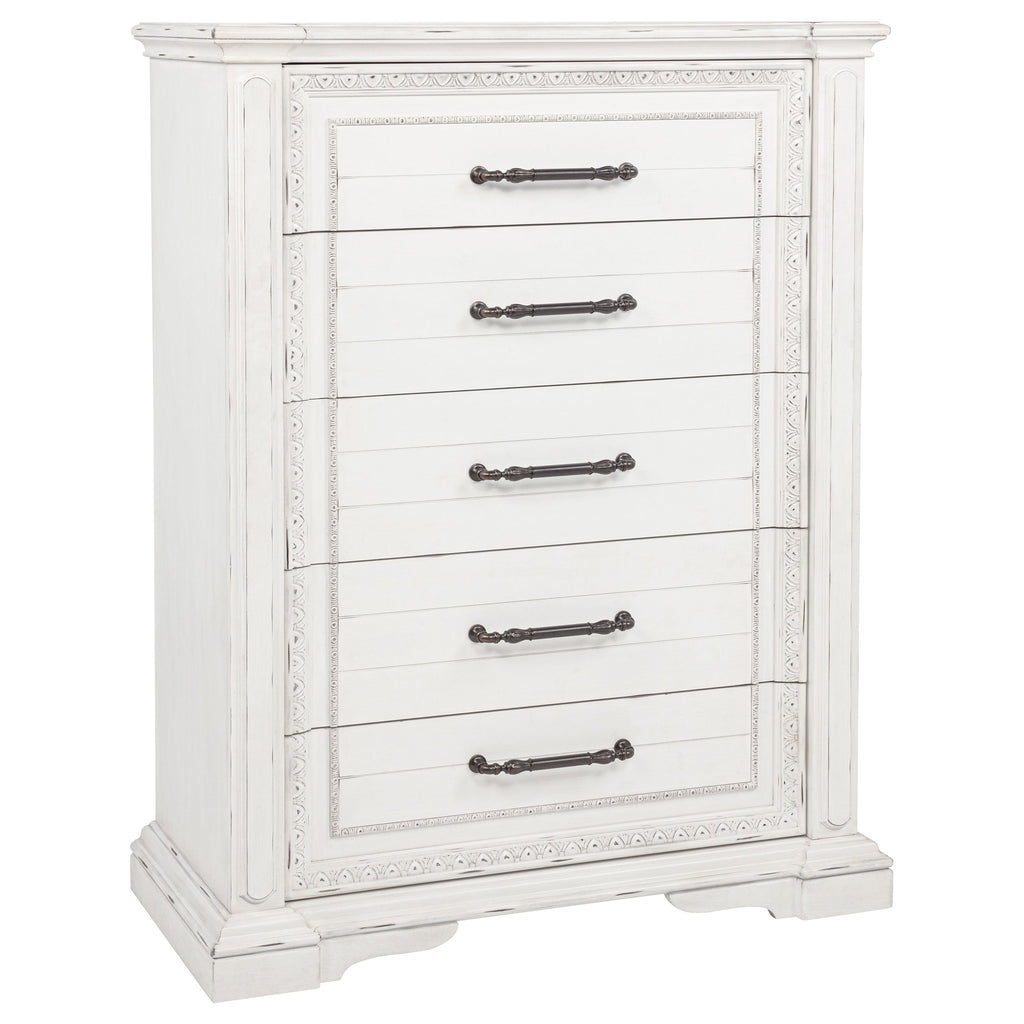 McKinney 4-piece Eastern King Bedroom Set Vintage White
