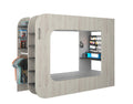 ESF Furniture - Gamer Bed 35.43" x 78.7" in Natural - GAMERBEDNATURAL