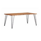 Sherman 71-inch Live Edge Dining Table Natural Acacia