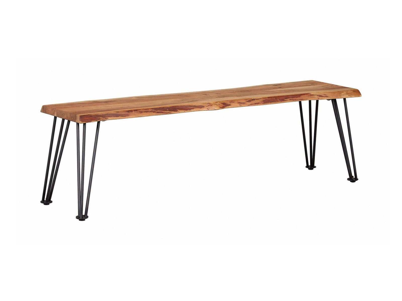 Sherman Wood Dining Bench Natural Acacia