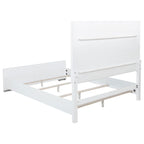 Gracemont 57-inch Eastern King Panel Bed Grey and White