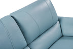 ESF Furniture - 2934 Sofa w/ 2 Electric Recliner in Blue - 29343BLUE