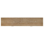 Brenham 79-inch 4-door TV Stand Media Console Washed Oak
