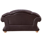 ESF Furniture - Apolo 3 Piece Living Room Set in Brown - APOLO3BROWN