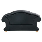 ESF Furniture - Apolo 3 Piece Living Room Set in Black - APOLO3BLACK-3SET
