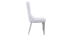 ESF Furniture - 992 Dining Table 7 Piece Dining Room Set in White - 992DININGTABLE-7SET