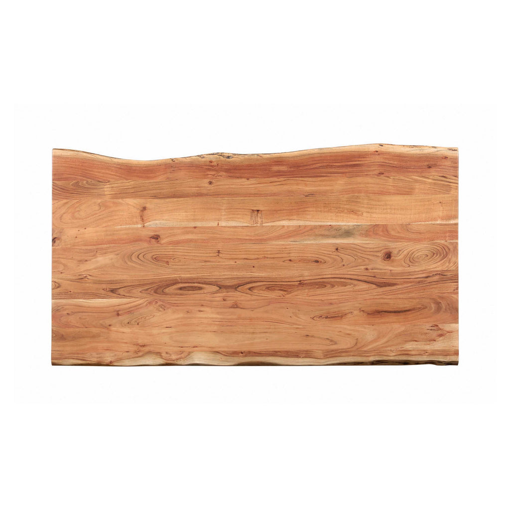 Sherman 71-inch Live Edge Dining Table Natural Acacia