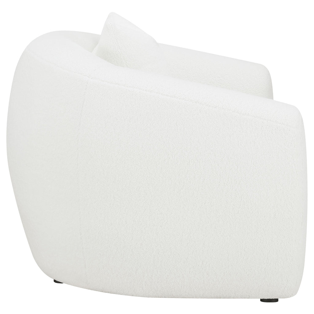 Isabella Fabric Upholstered Accent Chair Sand