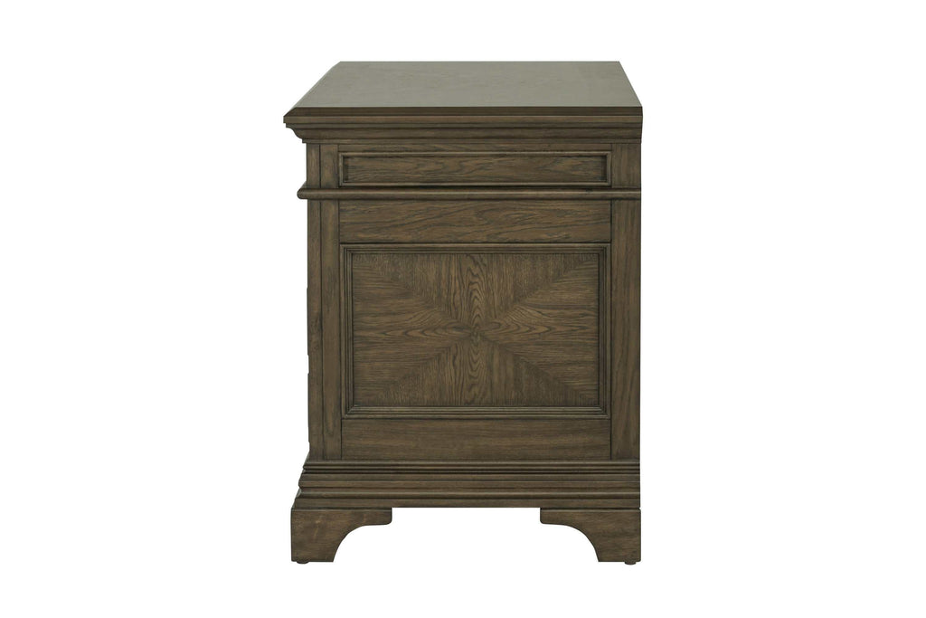 Hartshill 5-drawer Home Office File Cabinet Burnished Oak