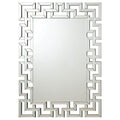 Aliza Silver Frameless Wall Mirror