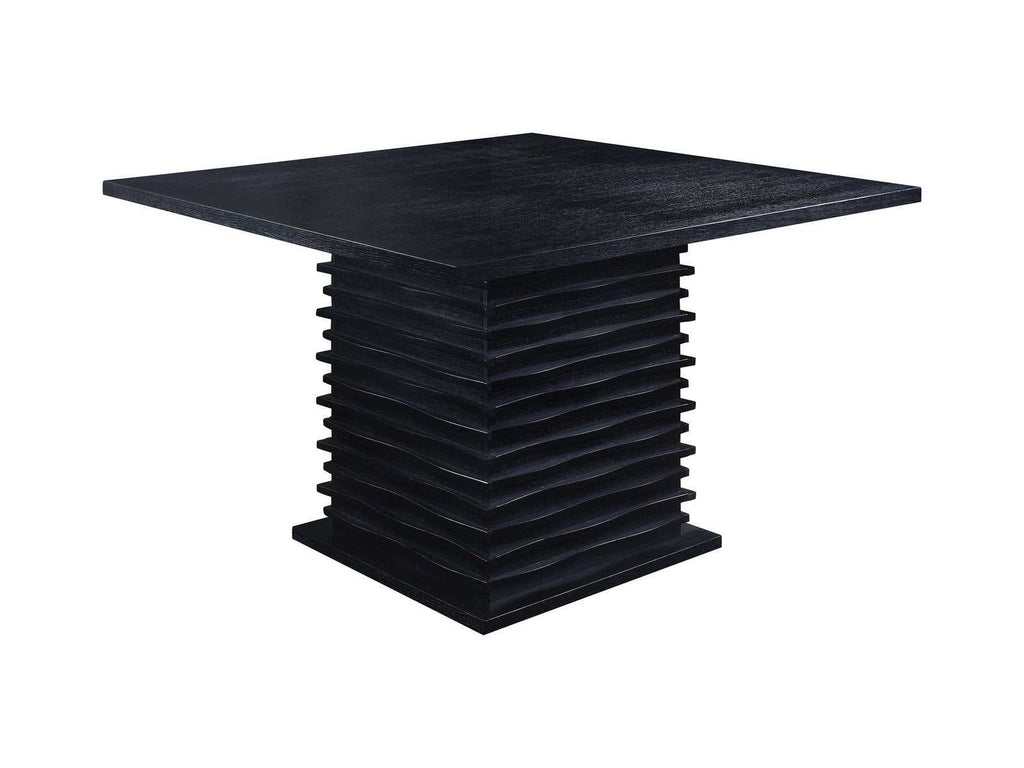 Stanton Square 54-inch Counter Height Dining Table Black