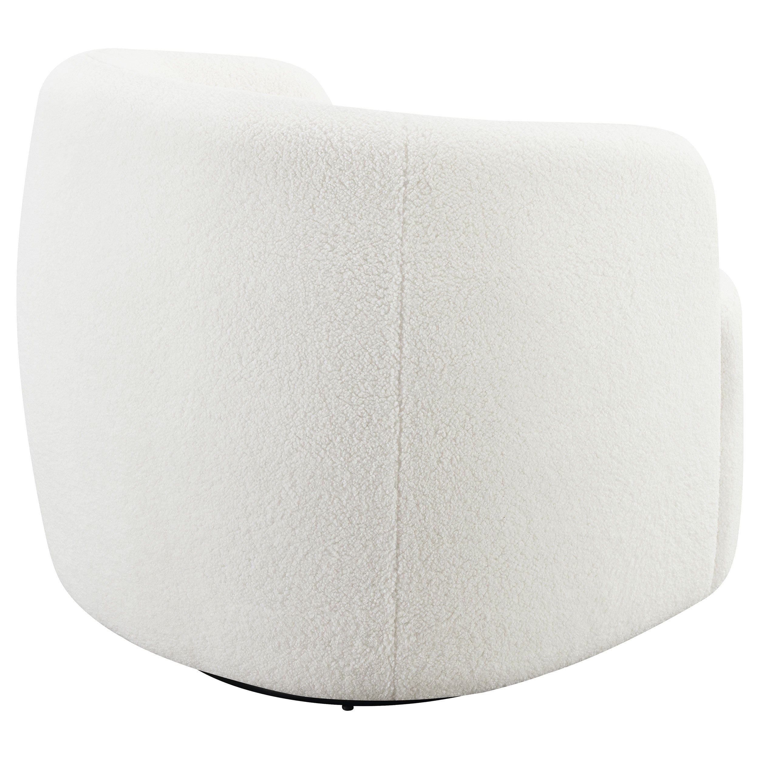 Rosaver White Accent Chair