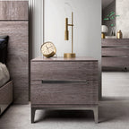ESF Furniture - Viola 3 Piece Queen Size Bedroom Set in Purple Elm - VIOLAQS-3SET