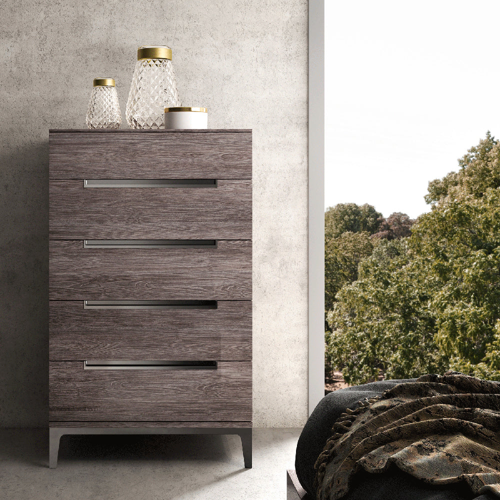 ESF Furniture - Viola Chest in Purple Elm - VIOLACHEST