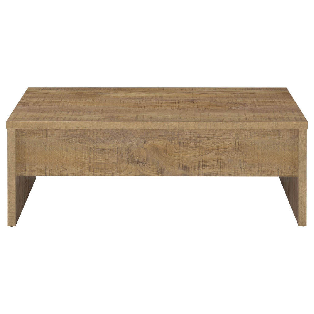 Canoga Engineered Wood Lift Top Coffee Table Light Oak