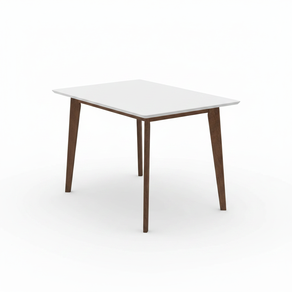 Carlos White Small Dining Table