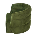 Walden Swivel Chair - Green Velvet