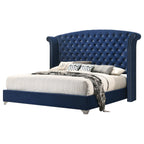 Melody 4-piece Eastern King Bedroom Set Pacific Blue