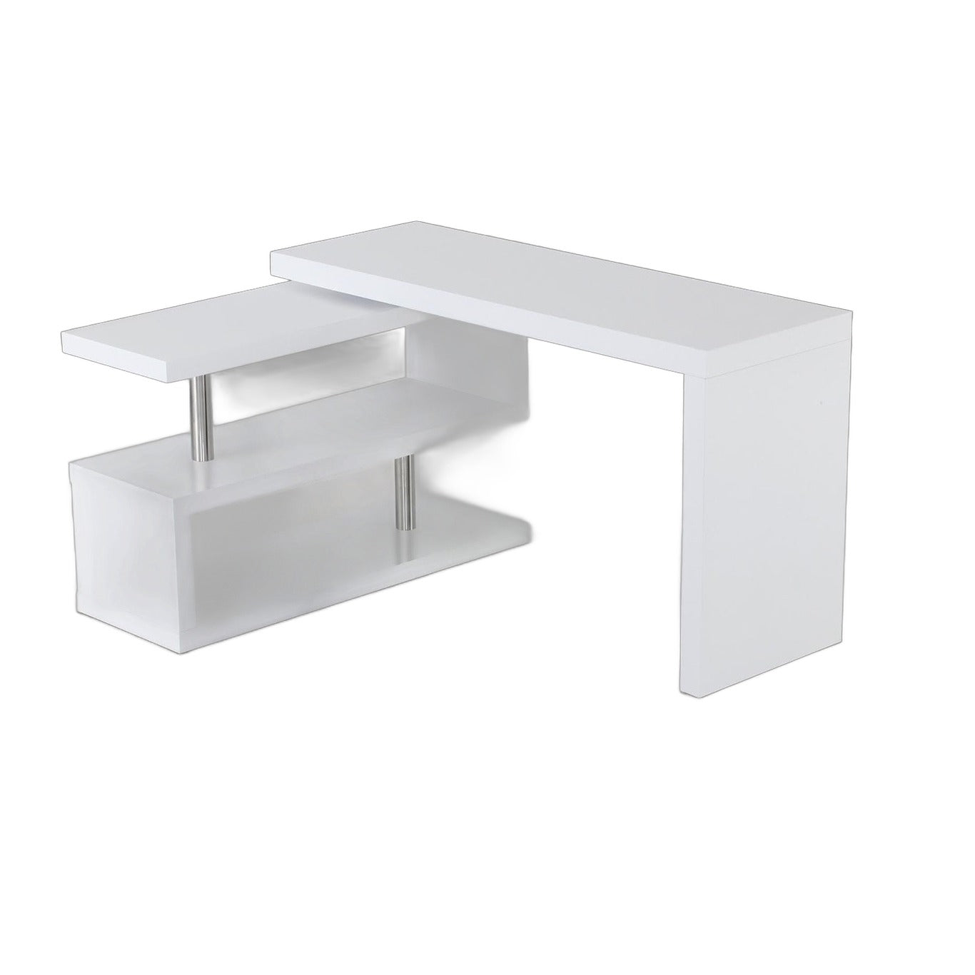 LP A33 Office Desk in White