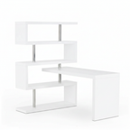 KD02 Modern Office Desk in White | J&M Furniture