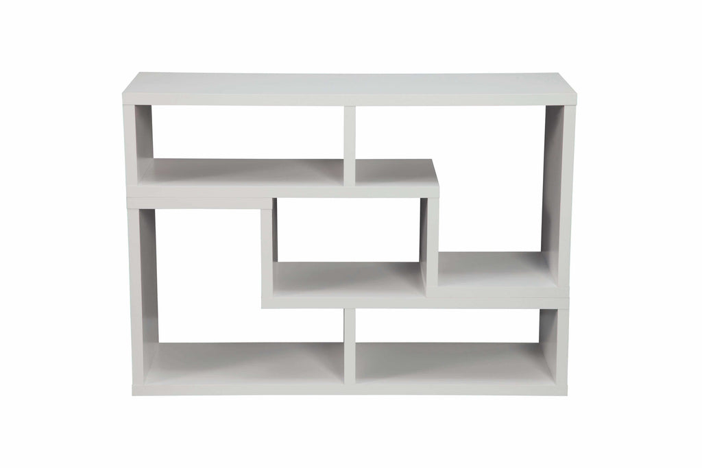 Velma Multipurpose TV Stand and Bookshelf White