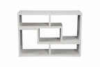Velma Multipurpose TV Stand and Bookshelf White