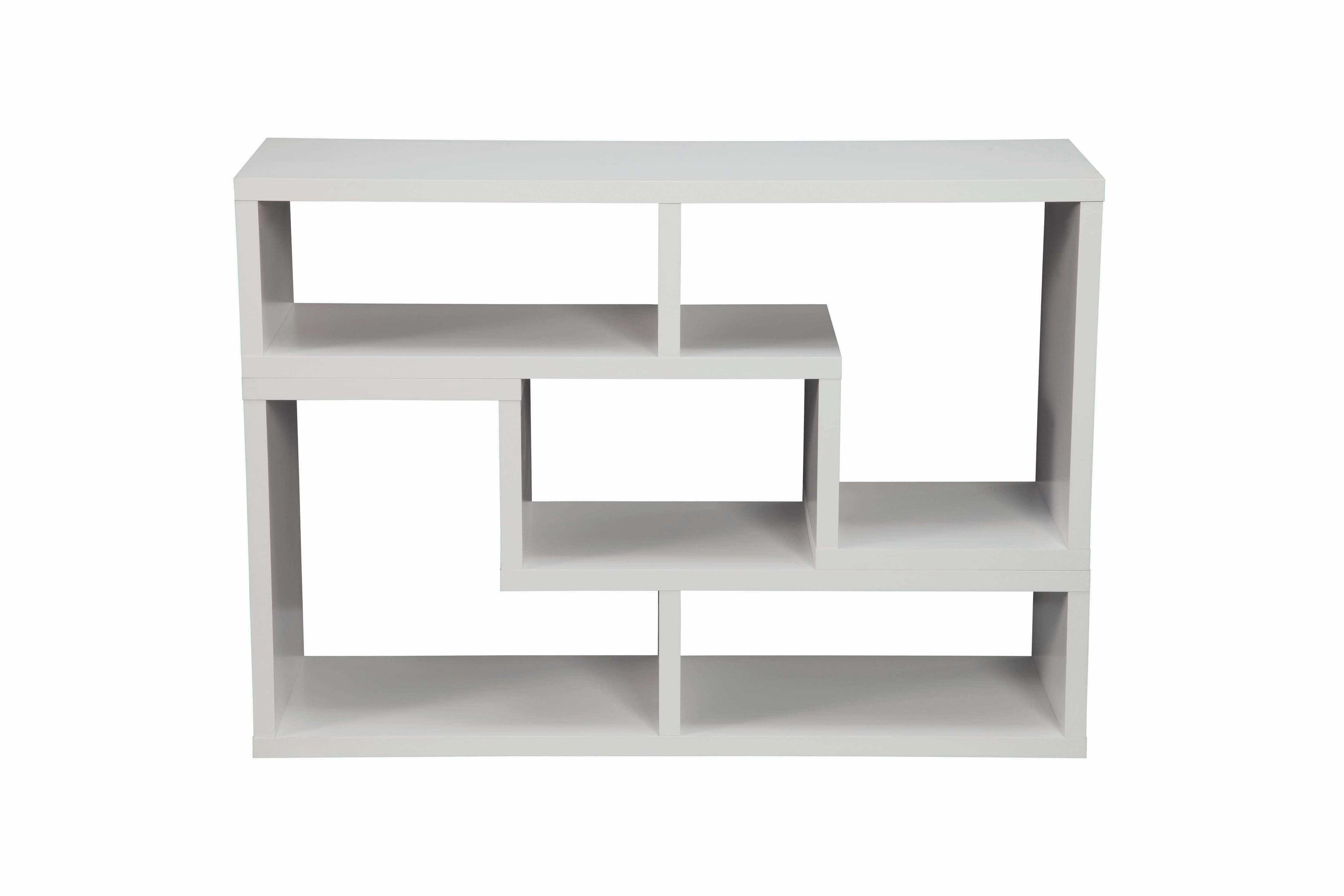 Velma Multipurpose TV Stand and Bookshelf White