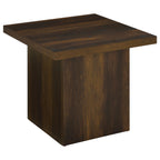 Devar Square Engineered Wood Coffee Table Mango Brown