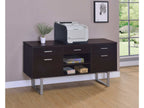 Lawtey 5-drawer Home Office Storage Credenza Cappuccino