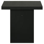 Decker Square Occasional Side End Table Natural Oak
