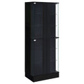 Cabra Black High Gloss Curio Cabinet
