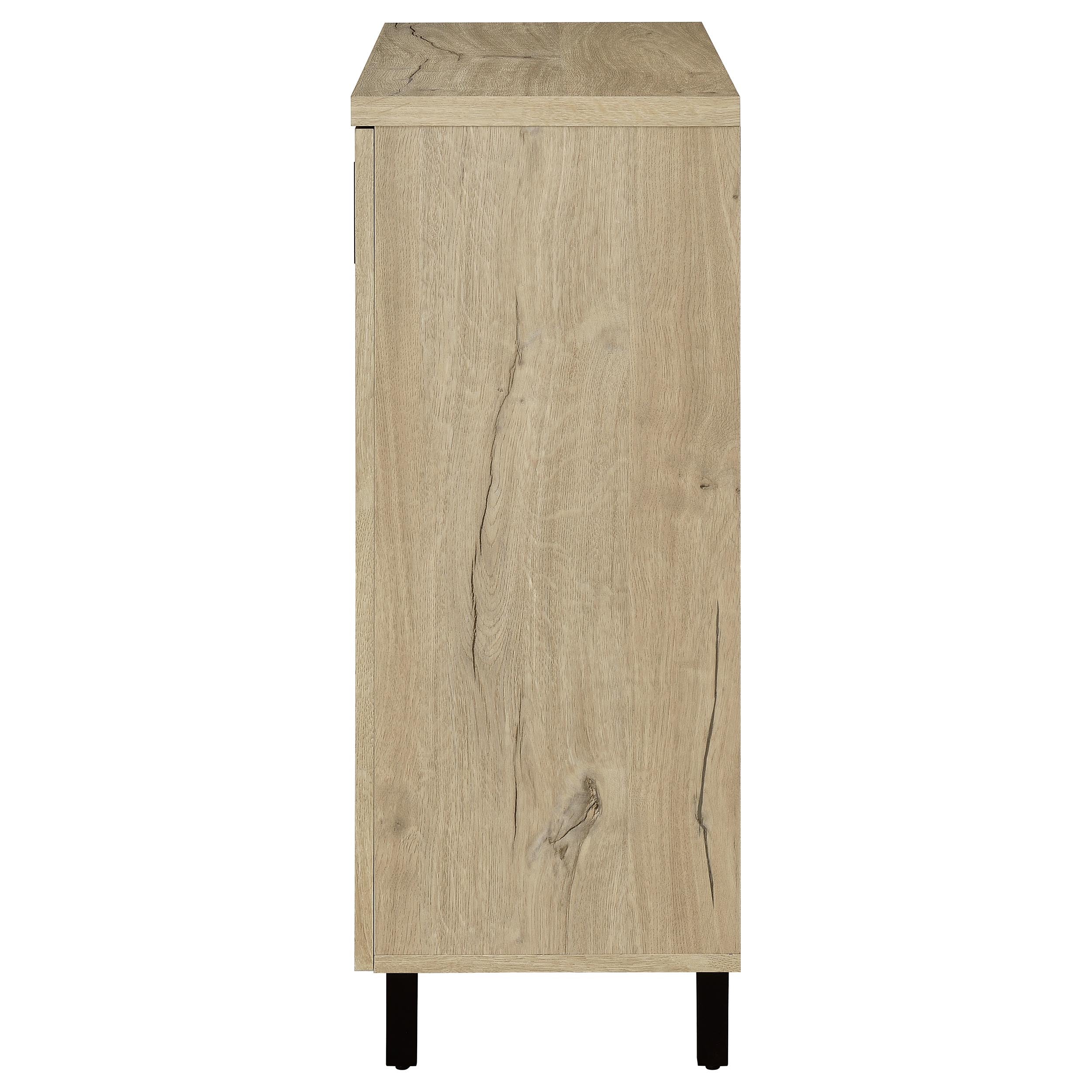 Brixton White Oak 2-door Entryway Shoe Storage Cabinets