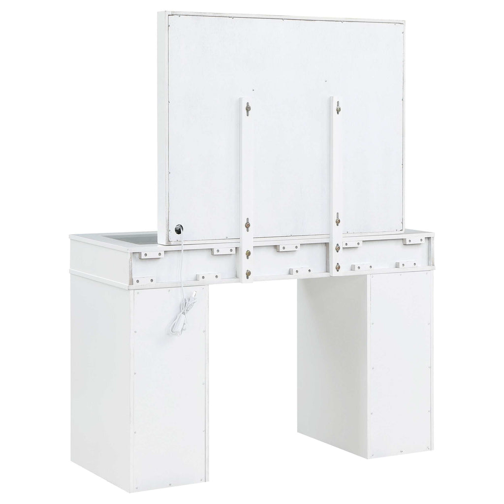 Regina Makeup Vanity Table Set with Lighting White