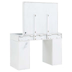 Regina Makeup Vanity Table Set with Lighting White