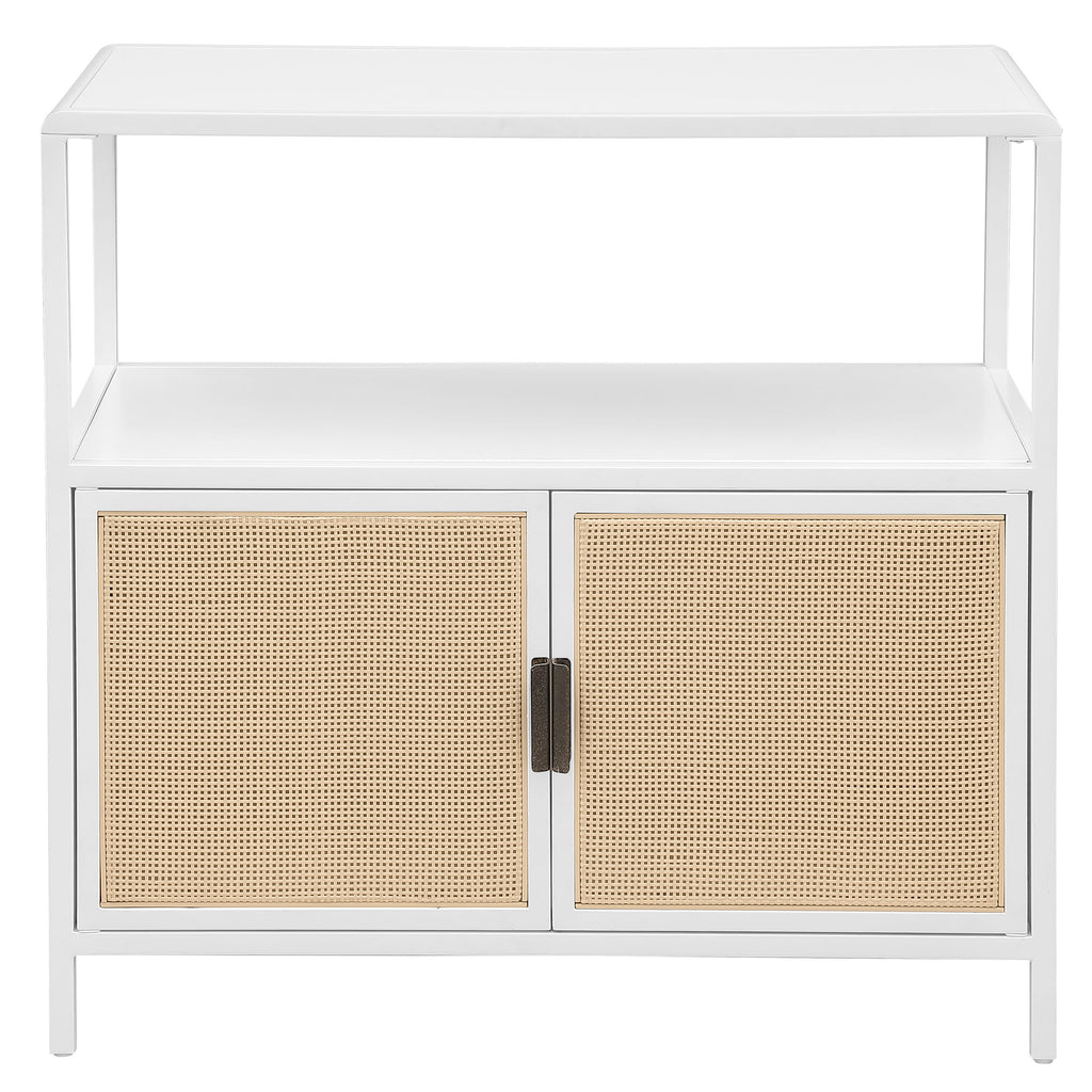 Amherst White 2-door Accent Cabinet