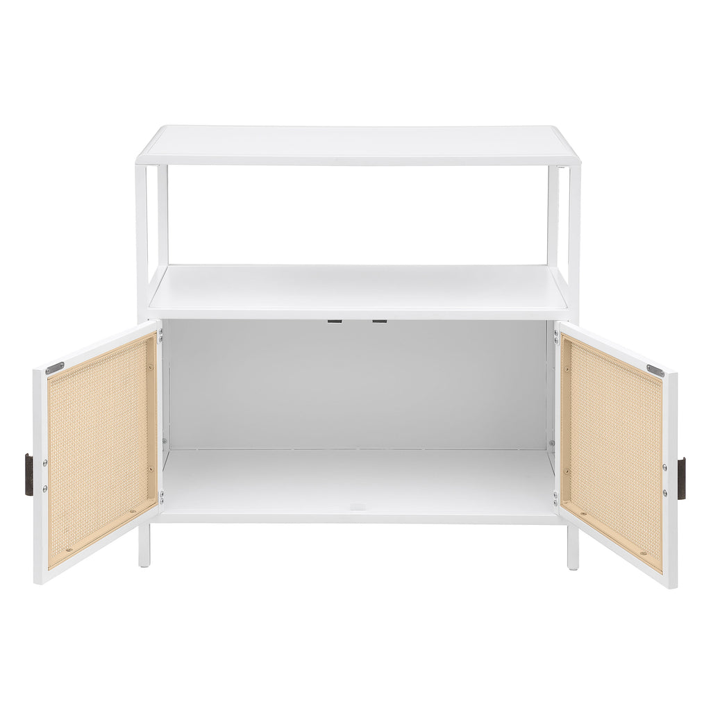 Amherst White 2-door Accent Cabinet