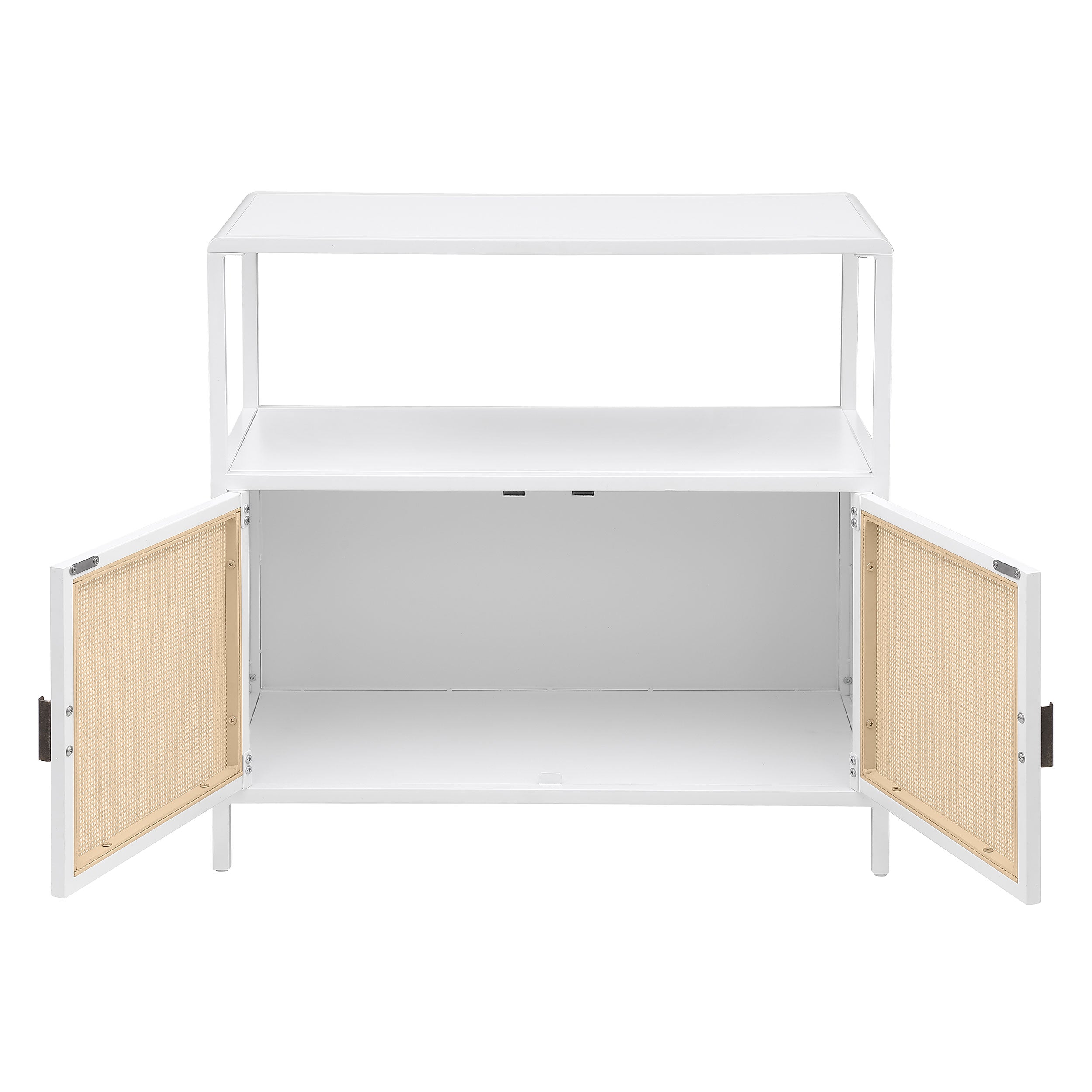 Amherst White 2-door Accent Cabinet