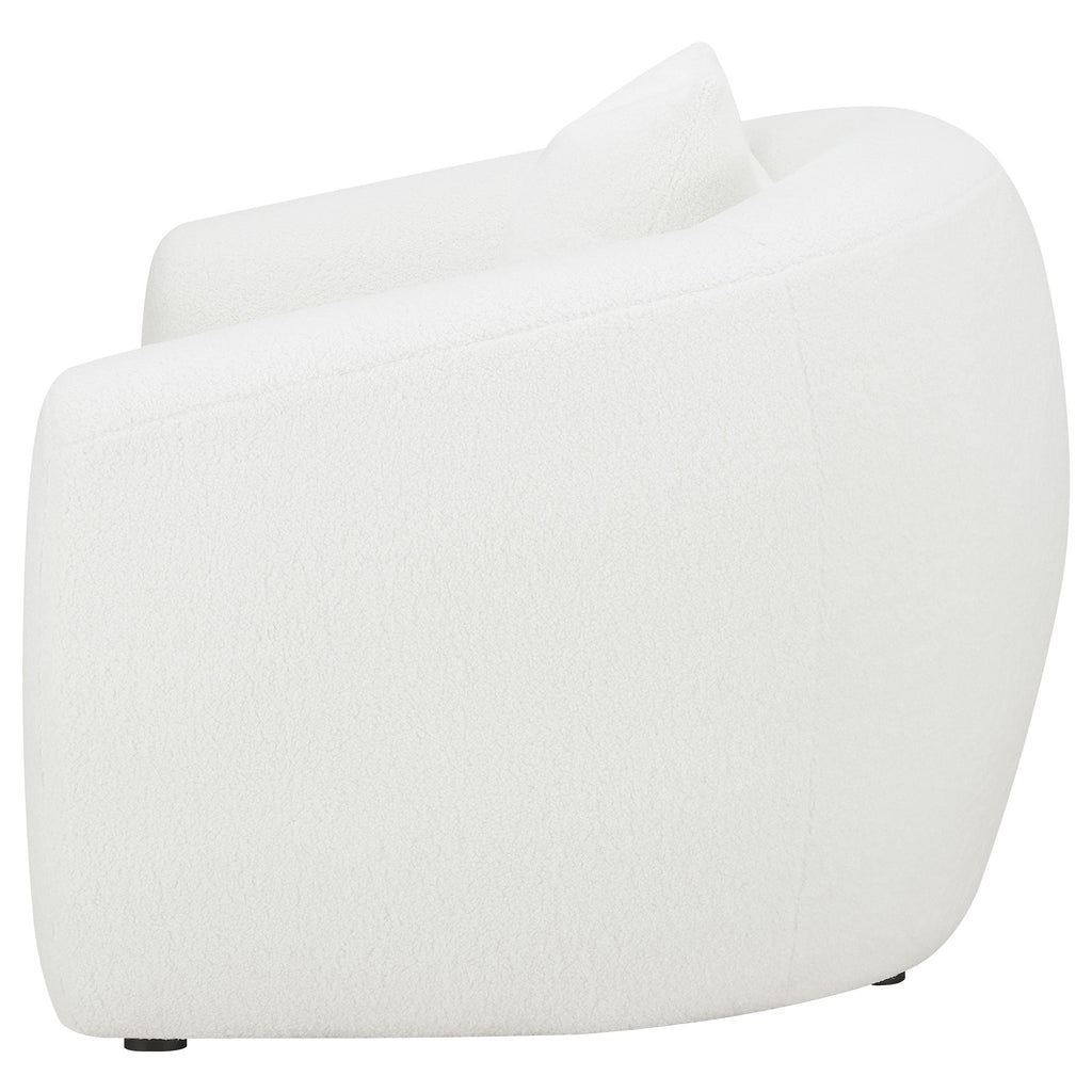 Isabella Fabric Upholstered Accent Chair Sand