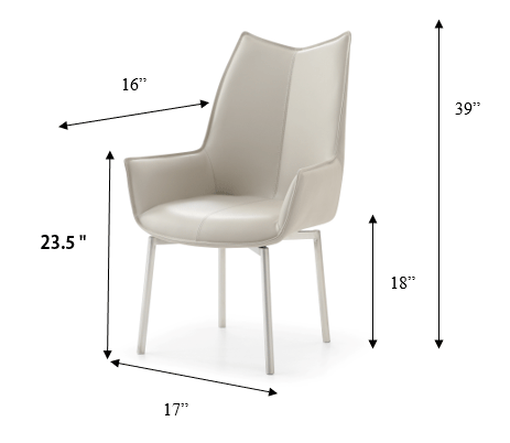 ESF Furniture - 9437 - 5 Piece Dining Table Set in Light Grey - 9437TABLE-1218CHAIRGREY-5SET