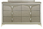 Galaxy Home Samantha Dresser in Silver