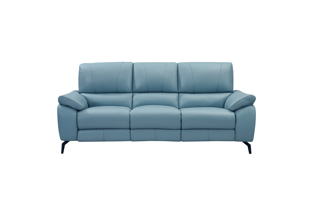 ESF Furniture - 2934 2 Piece w/Electric Recliner in Blue - 29341BLUE-2SET