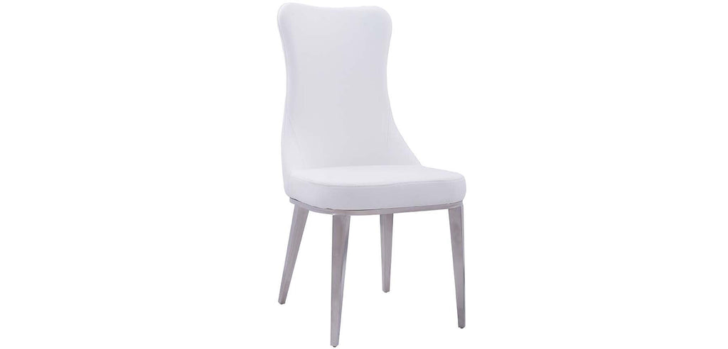 ESF Furniture - 992 Dining Table 3 Piece Dining Room Set in White - 992DININGTABLE-3SET