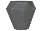 Jacinto Octagonal Solid Mango Wood Side Table Natural Brown
