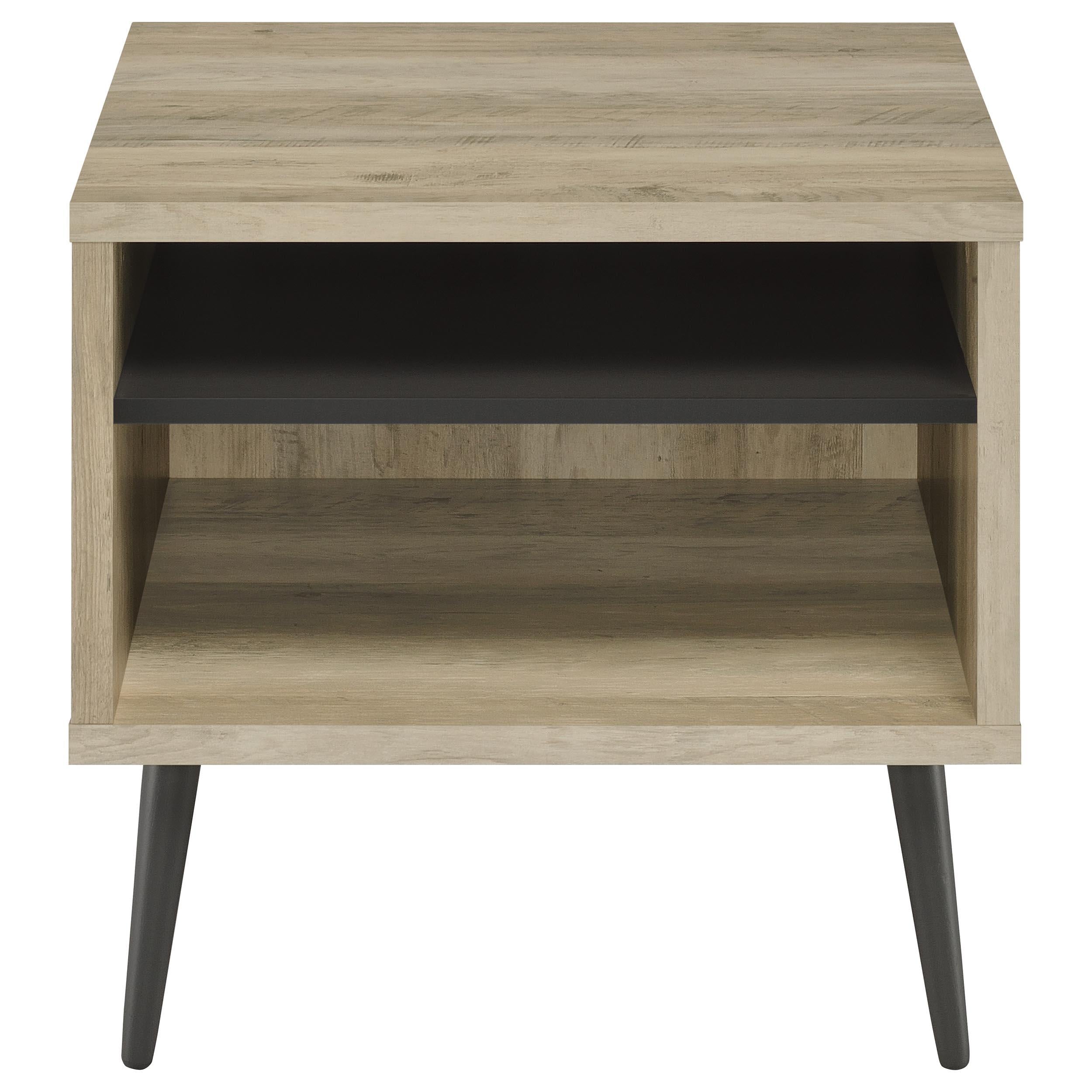 Welsh 1-drawer Engineered Wood Coffee Table Distressed Pine