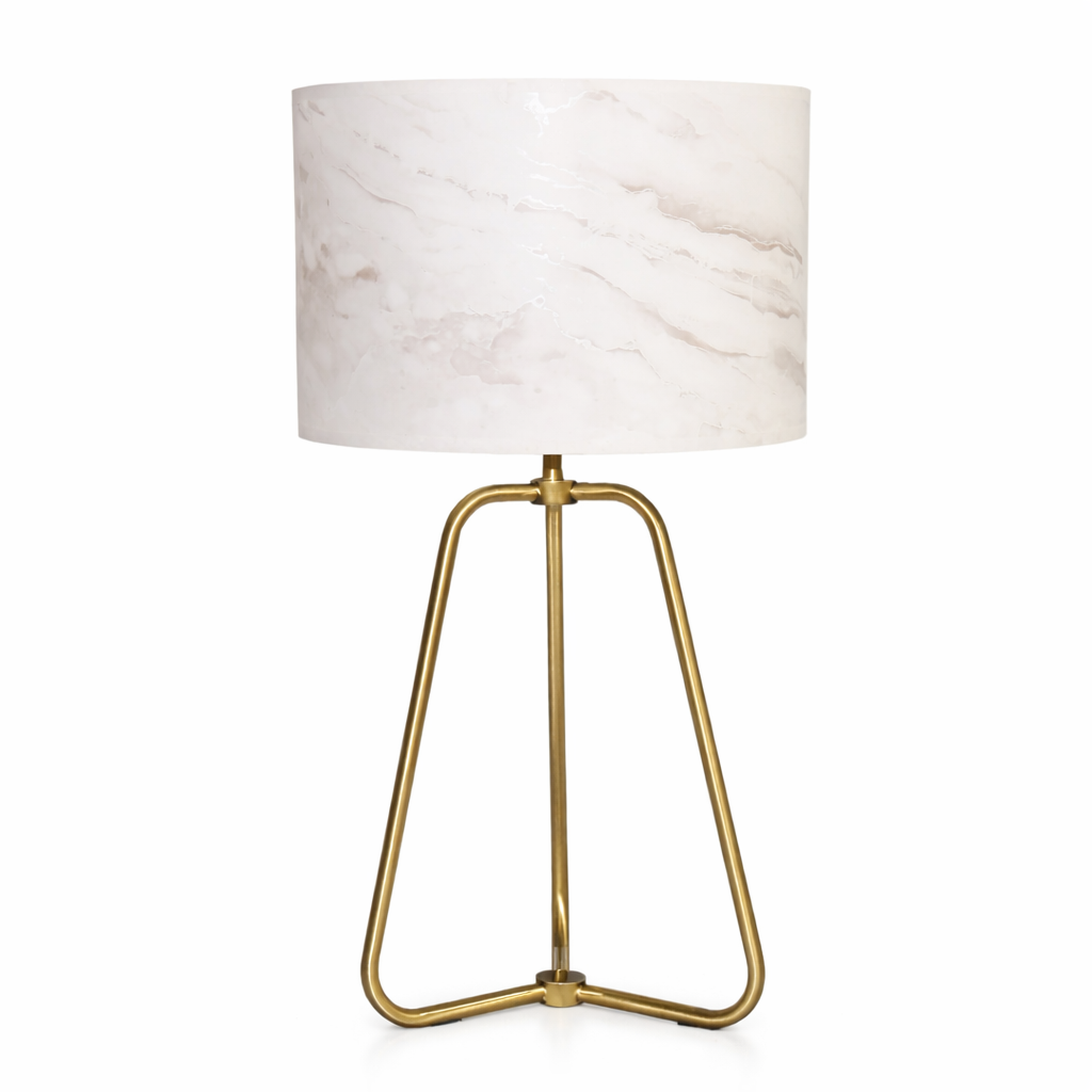 Optima Marble Lampshade Table Lamp - Bronze - TBL04203301