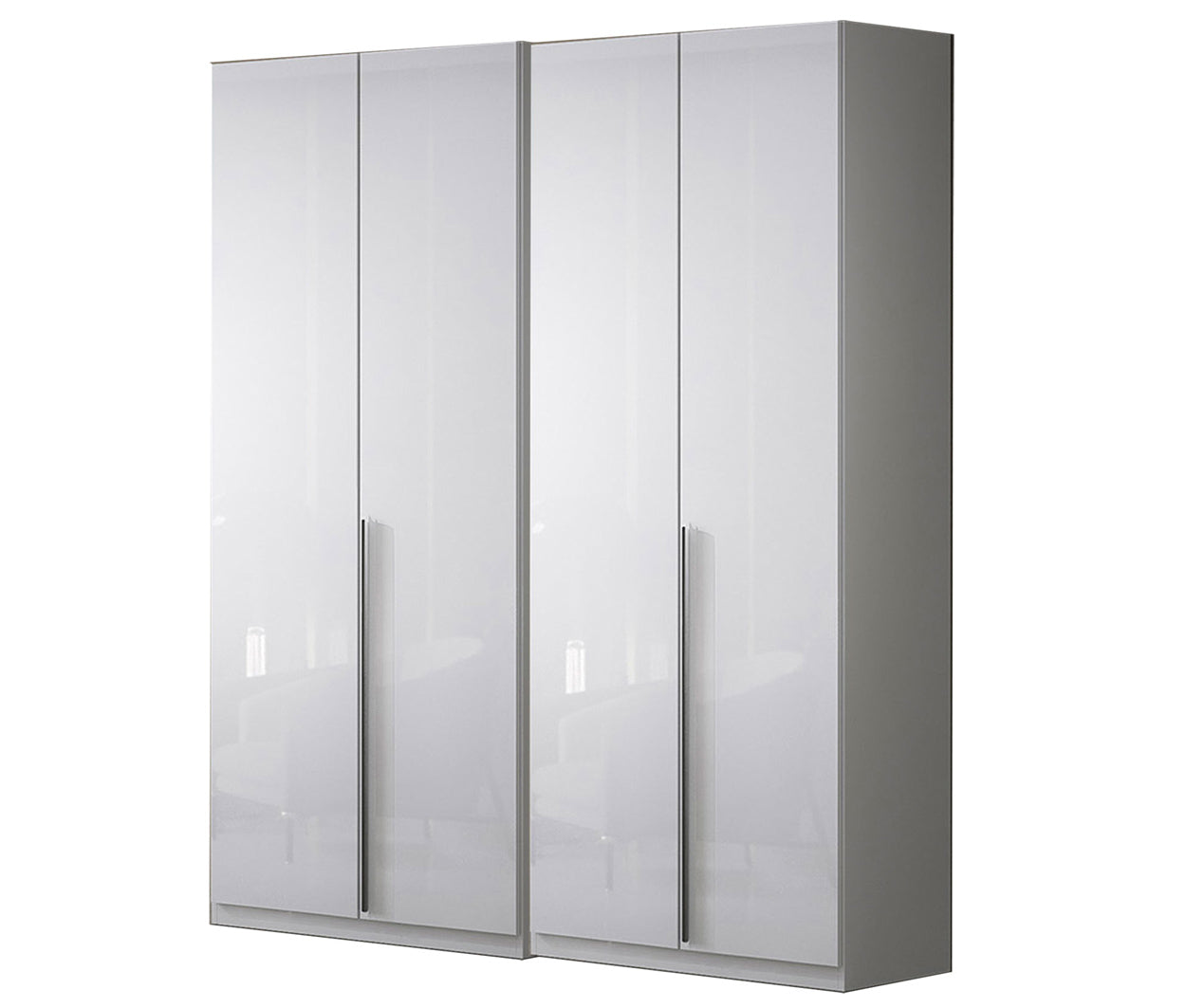 ESF Furniture - Athena 7 Piece Queen Bedroom Set in White - ATHENA-Q-7SET-WHT