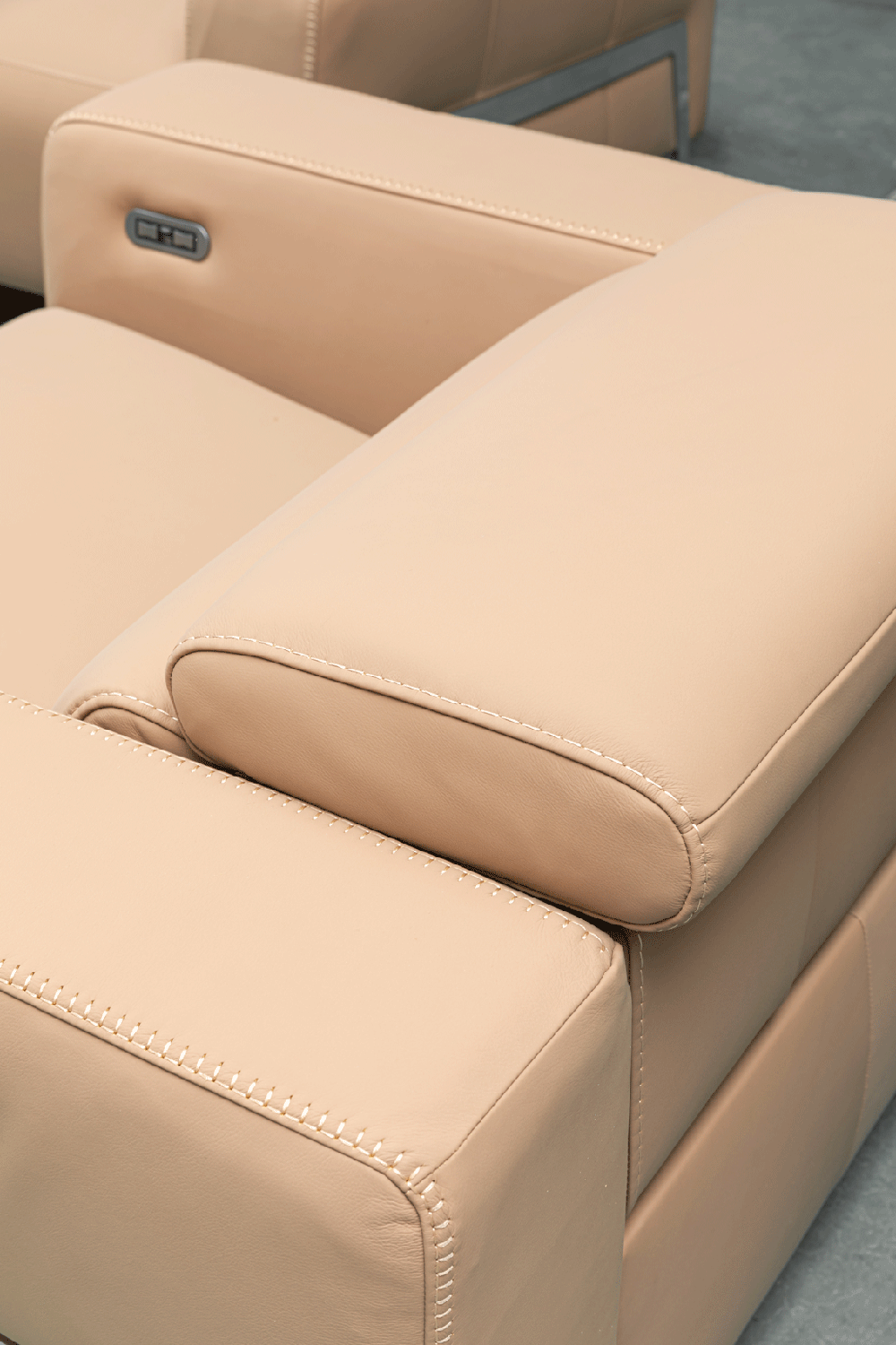 ESF Furniture - B2112 Power Reclining Living Room Set in Mat - B2112-SC-MAT