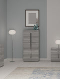 ESF Furniture - Carrara Chest in Grey - CARRARACHESTGREY