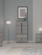 ESF Furniture - Carrara Chest in Grey - CARRARACHESTGREY