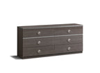 ESF Furniture - Nabucco Double Dresser in Silver Birch - NABUCCODD